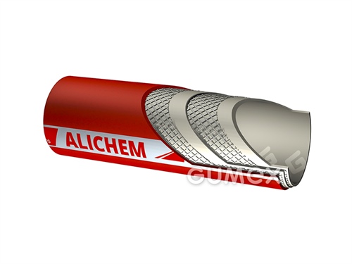 ALICHEM, 13/23mm, FDA, 15bar (bei 20°C)/-0,5bar, EPDM/EPDM, -40°C/+120°C, rot, 
